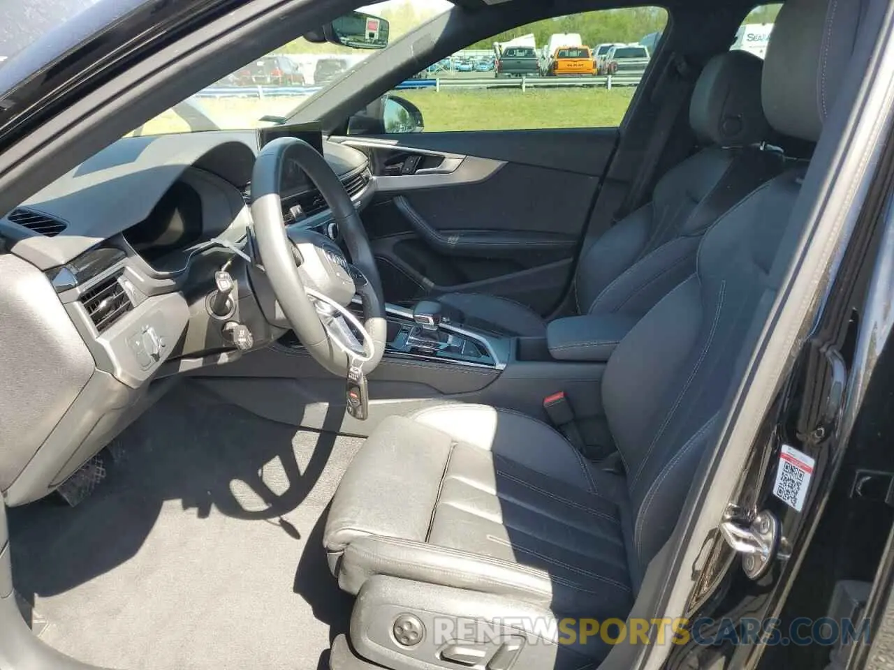 7 Photograph of a damaged car WAUEAAF47PA005572 AUDI A4 2023