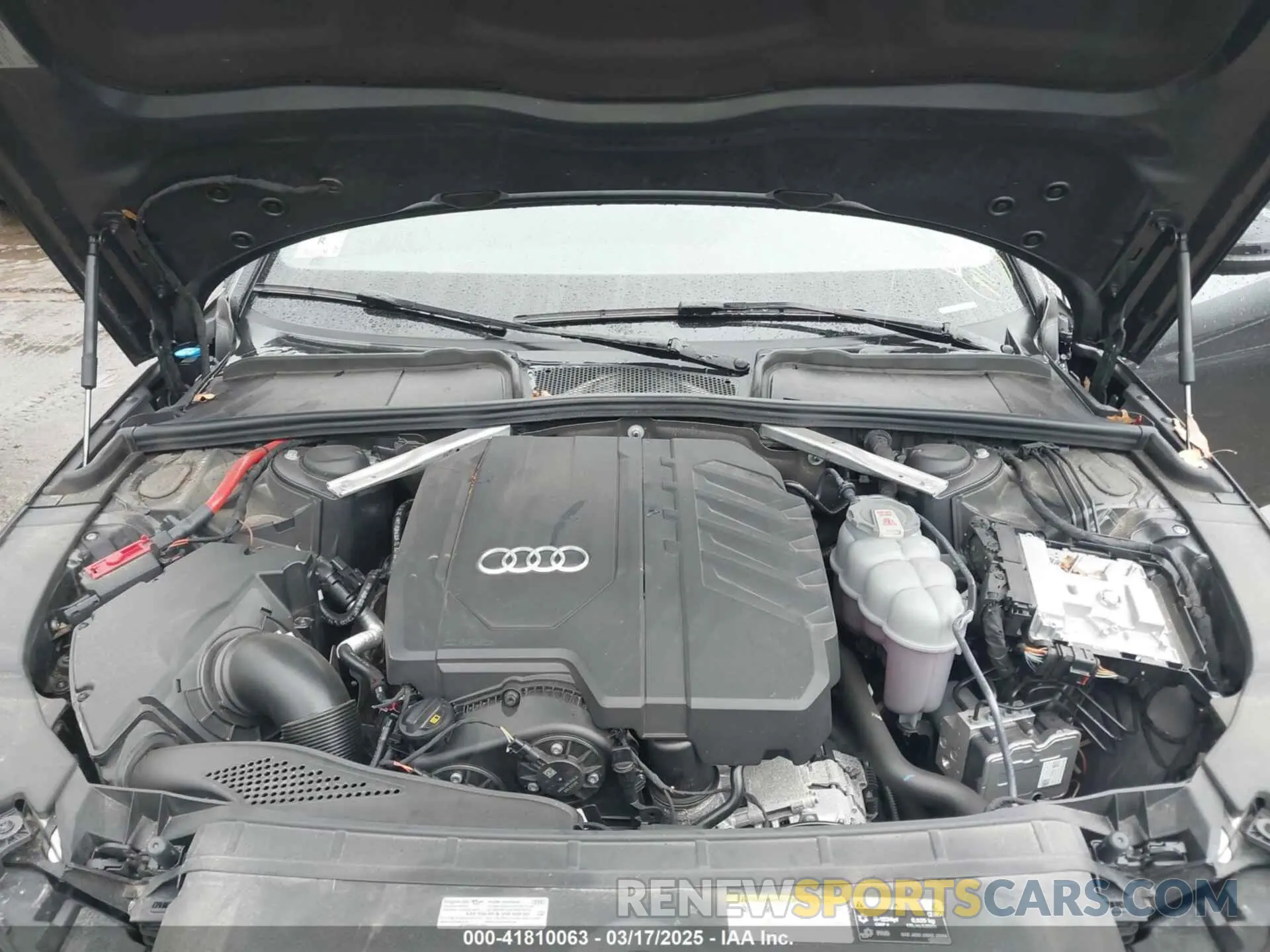 10 Photograph of a damaged car WAUEAAF47PA008598 AUDI A4 2023