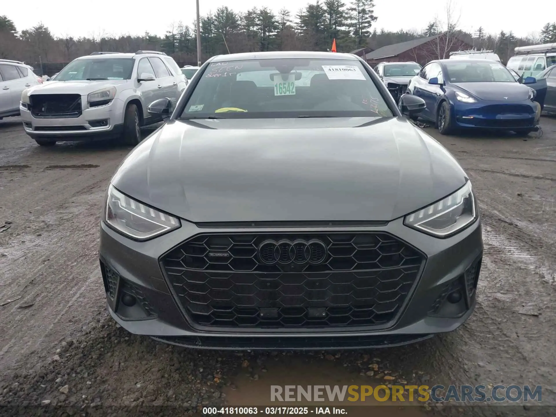 13 Photograph of a damaged car WAUEAAF47PA008598 AUDI A4 2023