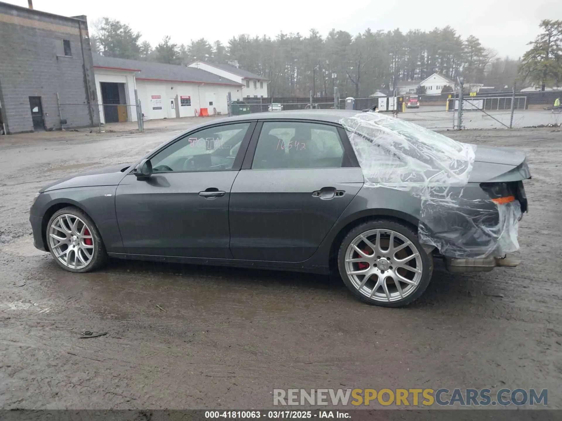 15 Photograph of a damaged car WAUEAAF47PA008598 AUDI A4 2023
