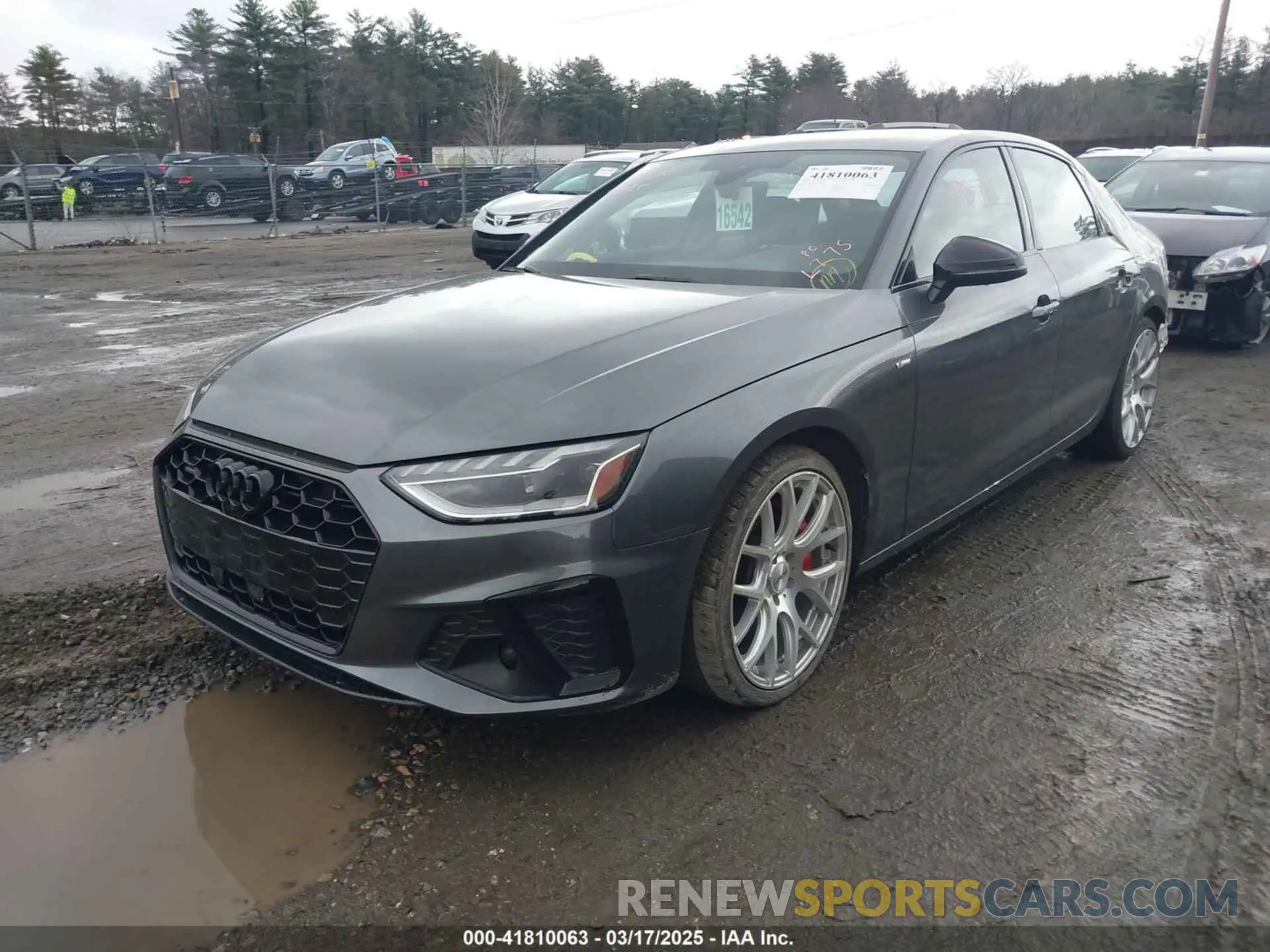 2 Photograph of a damaged car WAUEAAF47PA008598 AUDI A4 2023