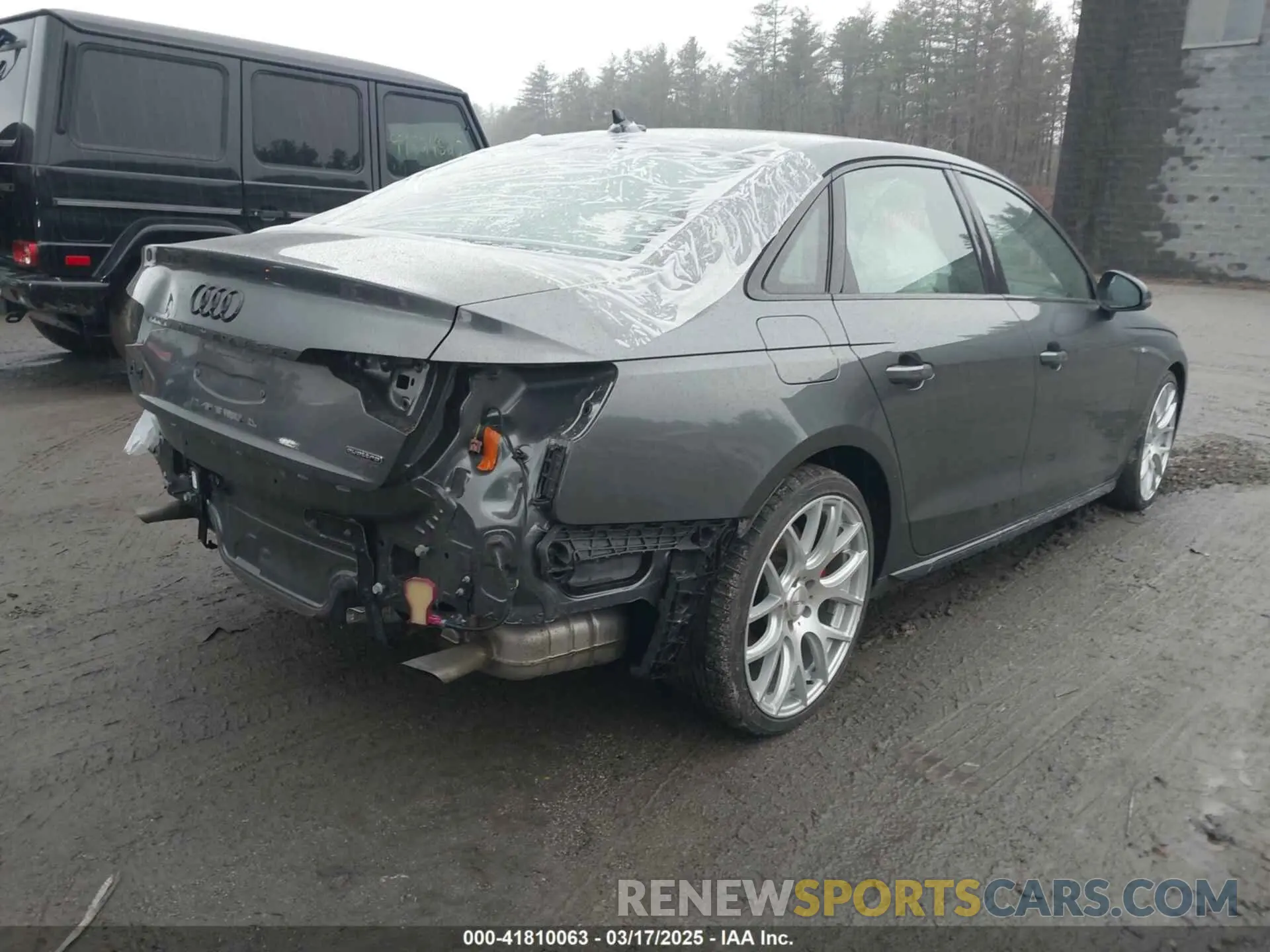 4 Photograph of a damaged car WAUEAAF47PA008598 AUDI A4 2023