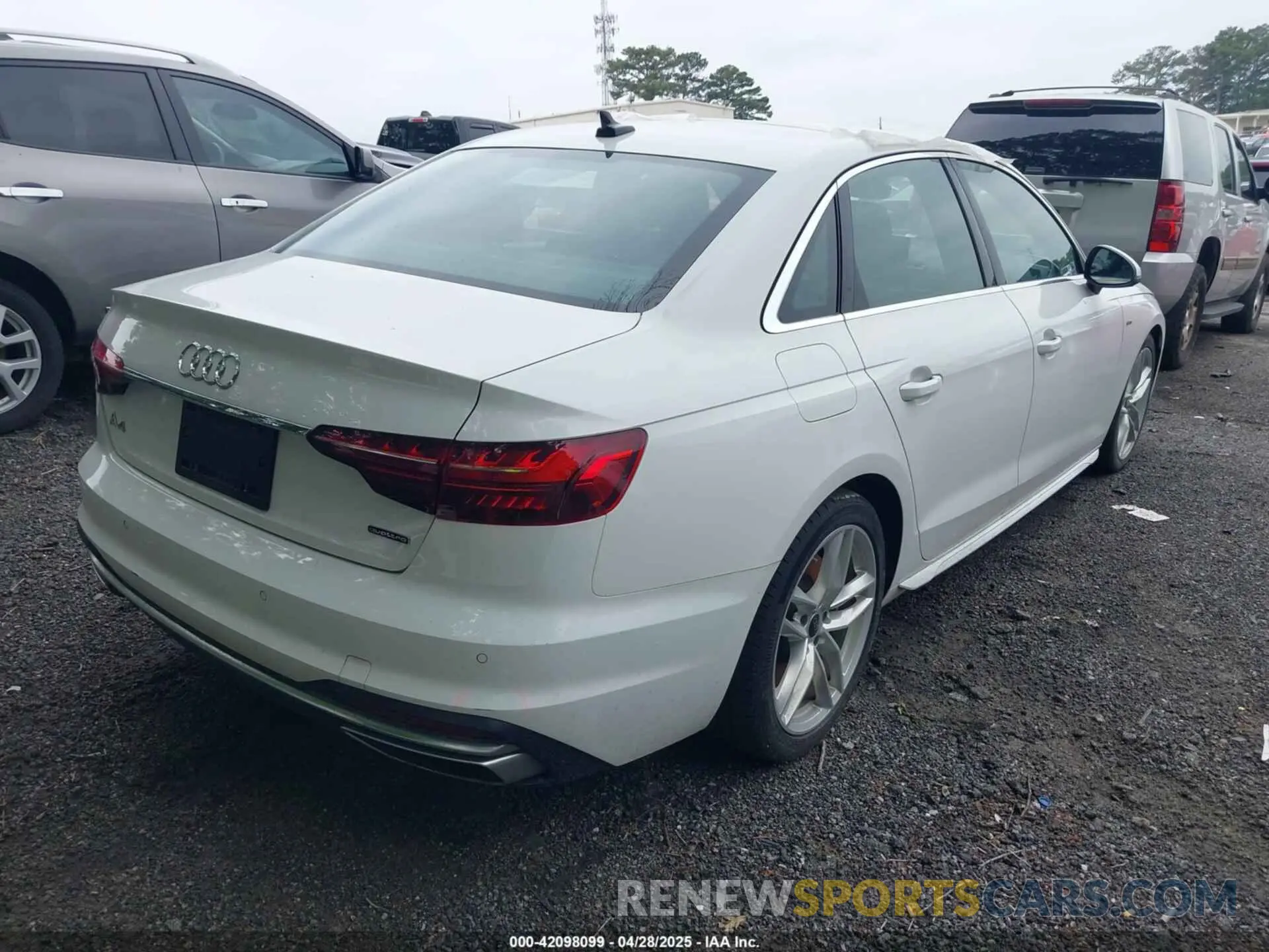 4 Photograph of a damaged car WAUEAAF47PN001966 AUDI A4 2023
