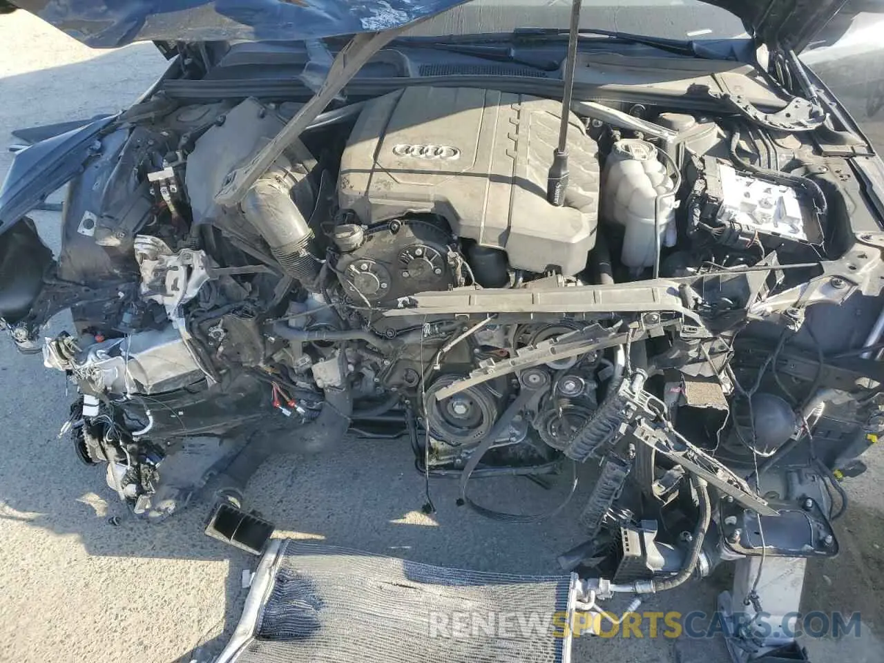 11 Photograph of a damaged car WAUEAAF47PN006939 AUDI A4 2023