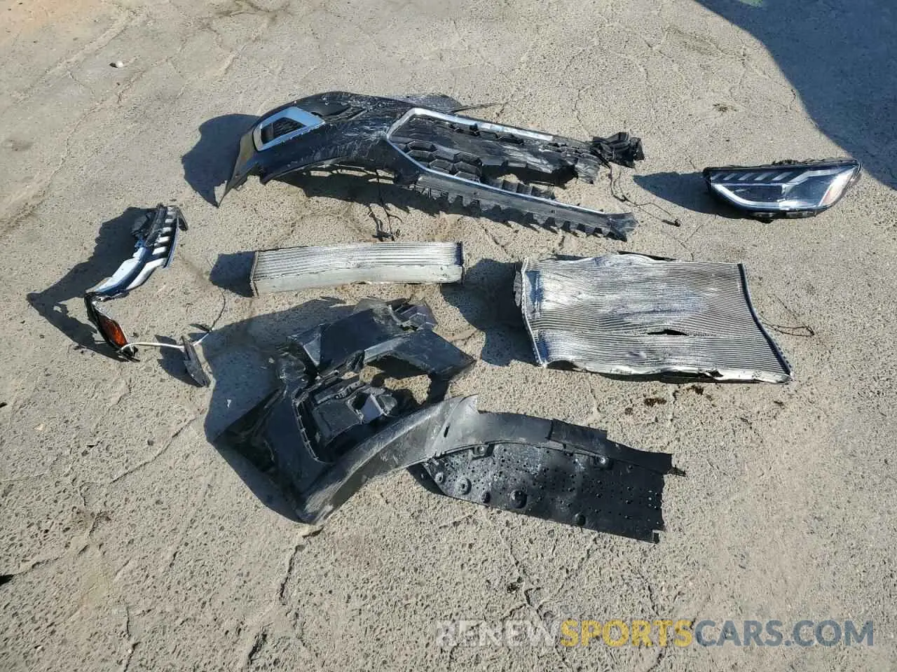 12 Photograph of a damaged car WAUEAAF47PN006939 AUDI A4 2023