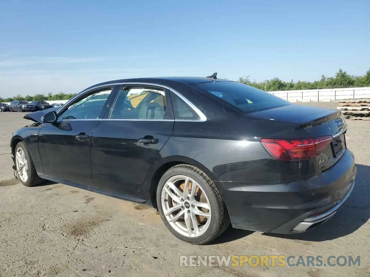 2 Photograph of a damaged car WAUEAAF47PN006939 AUDI A4 2023