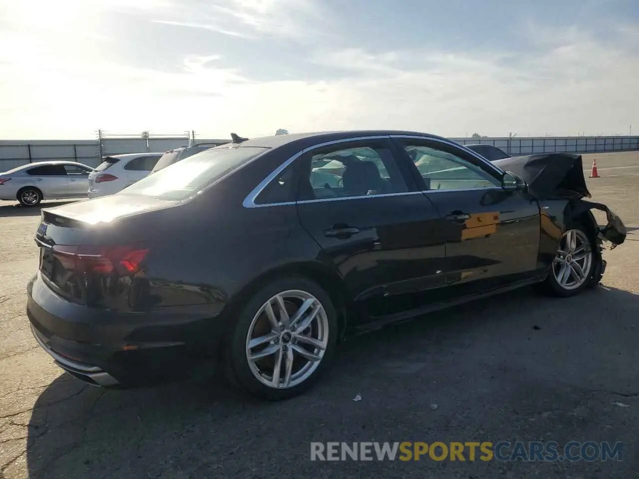 3 Photograph of a damaged car WAUEAAF47PN006939 AUDI A4 2023