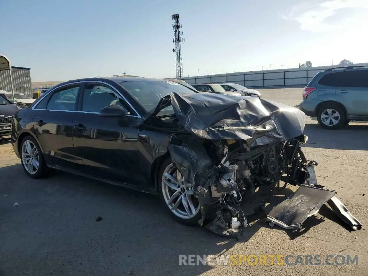 4 Photograph of a damaged car WAUEAAF47PN006939 AUDI A4 2023