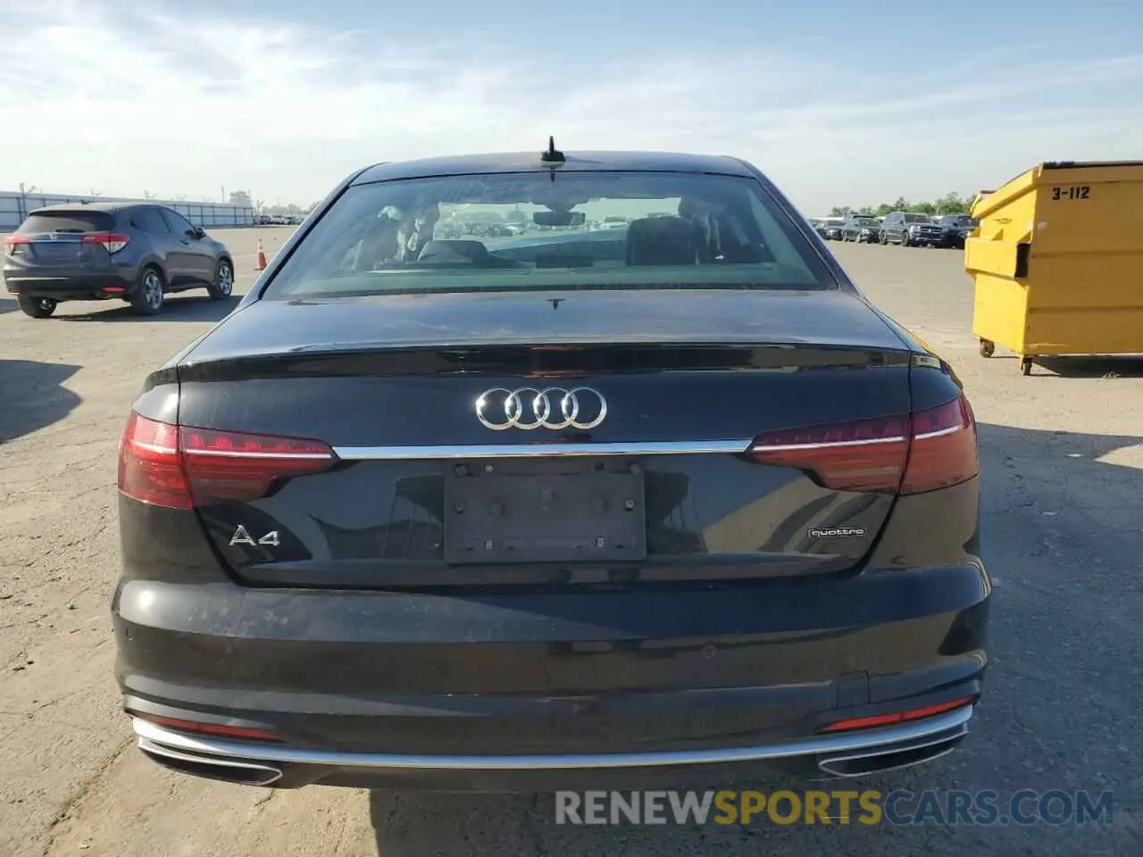 6 Photograph of a damaged car WAUEAAF47PN006939 AUDI A4 2023