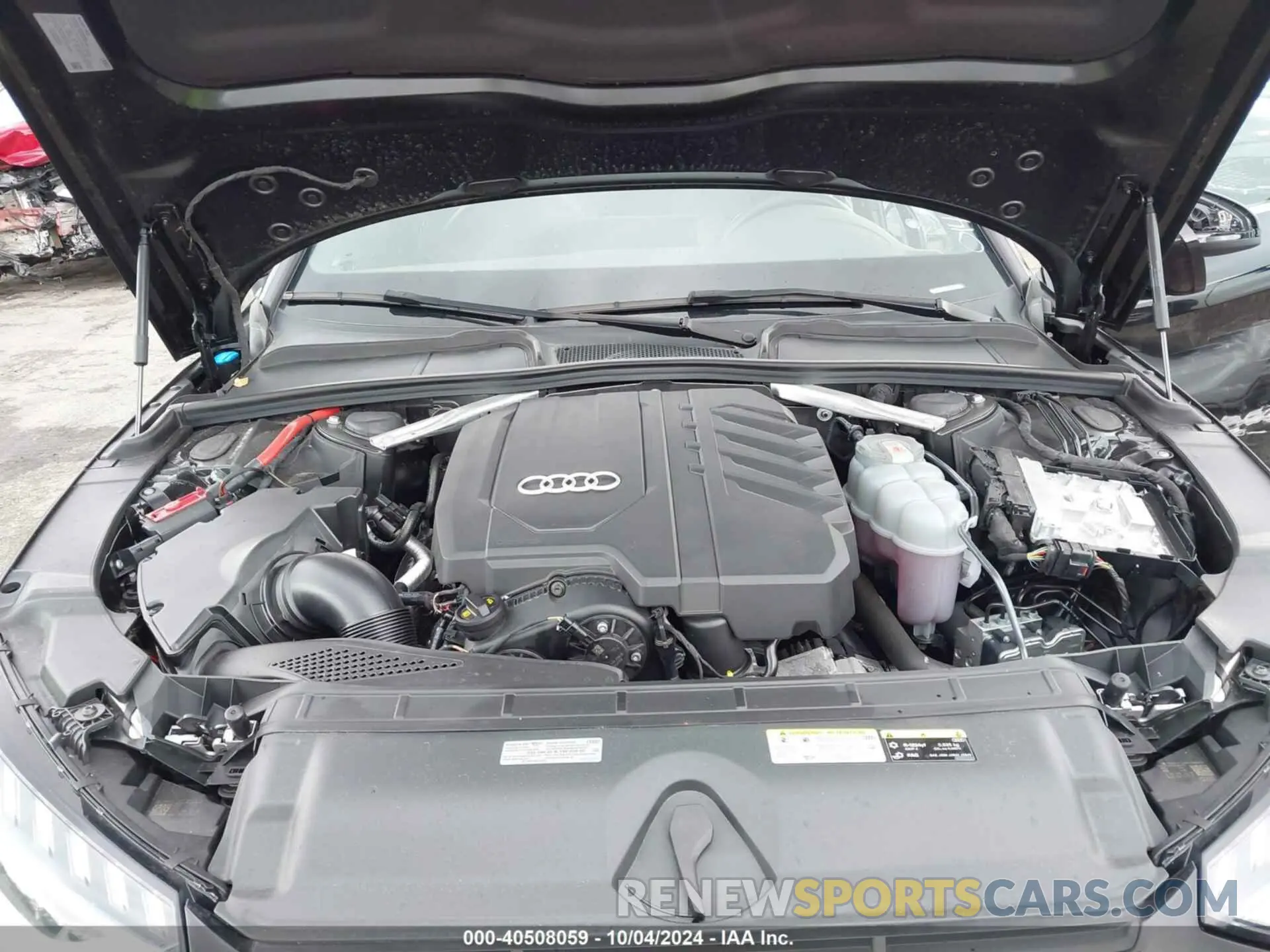 10 Photograph of a damaged car WAUEAAF47PN014166 AUDI A4 2023