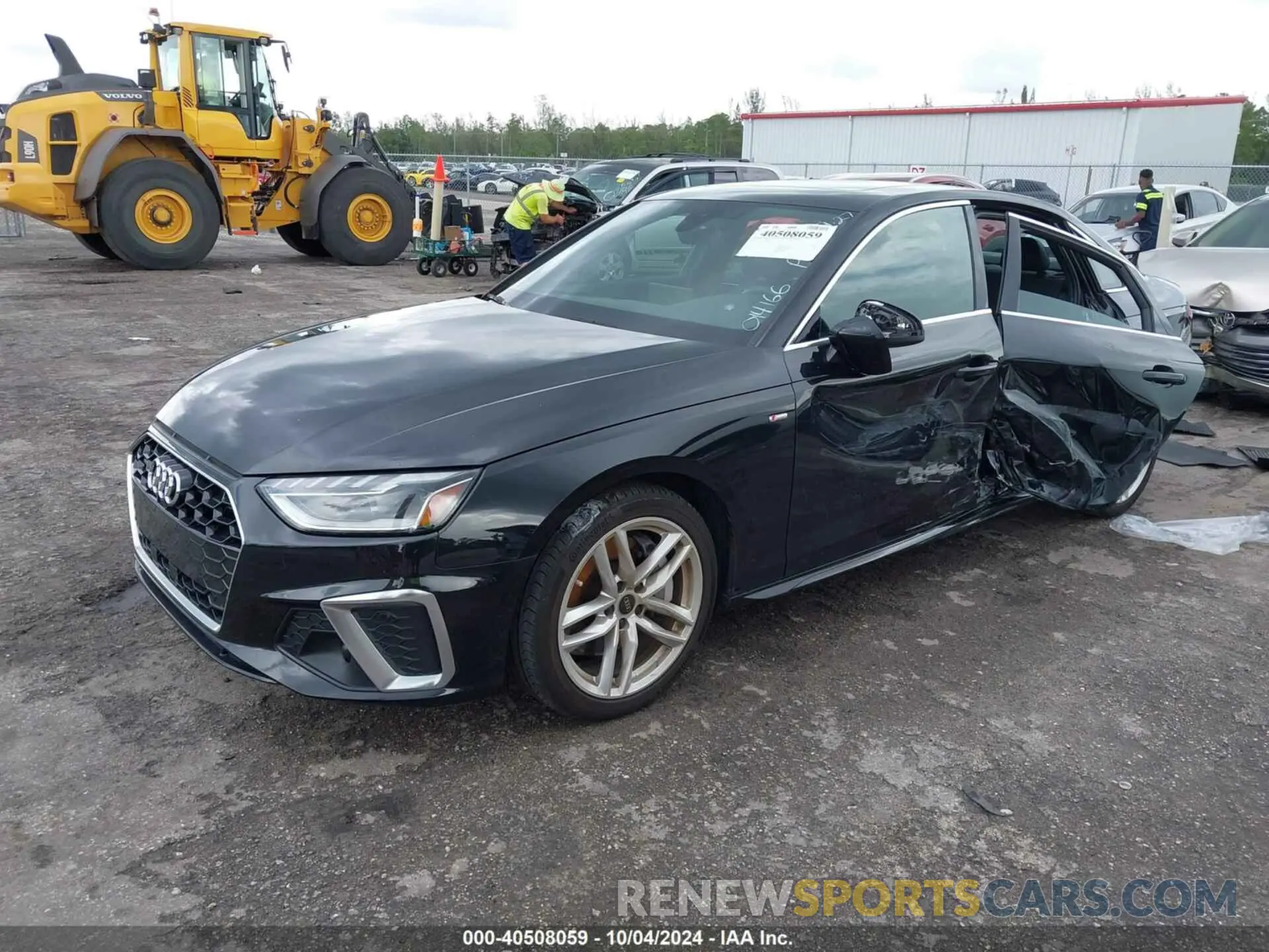 2 Photograph of a damaged car WAUEAAF47PN014166 AUDI A4 2023