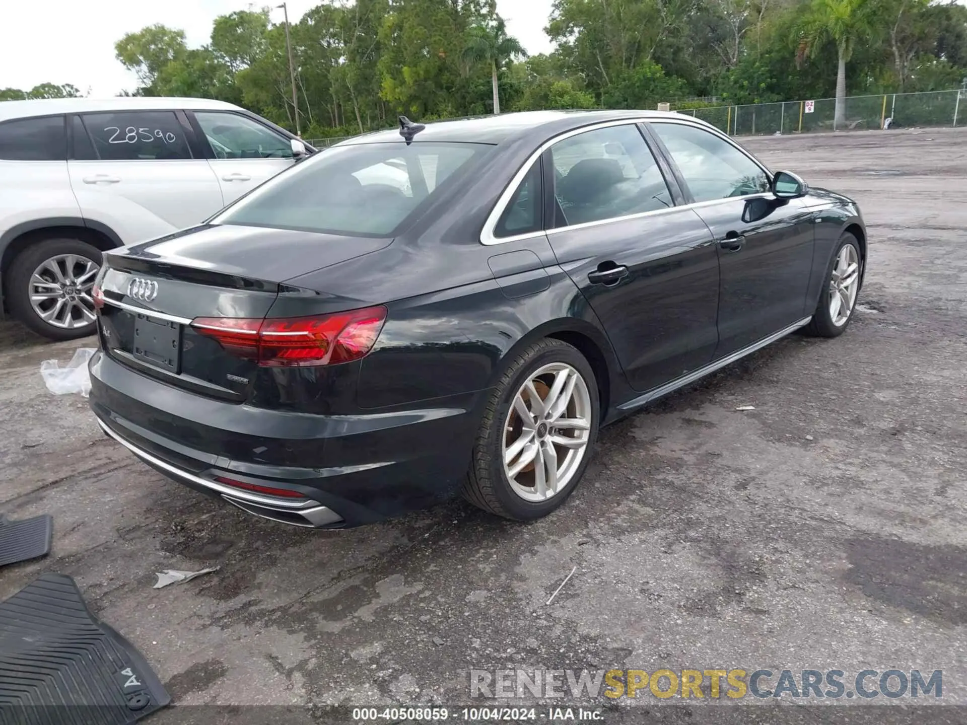 4 Photograph of a damaged car WAUEAAF47PN014166 AUDI A4 2023