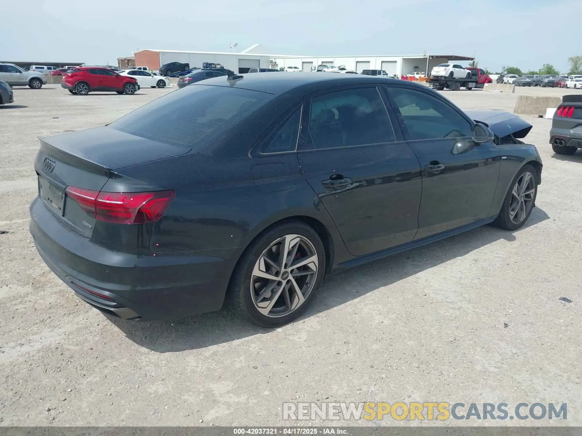 4 Photograph of a damaged car WAUEAAF48PA009002 AUDI A4 2023