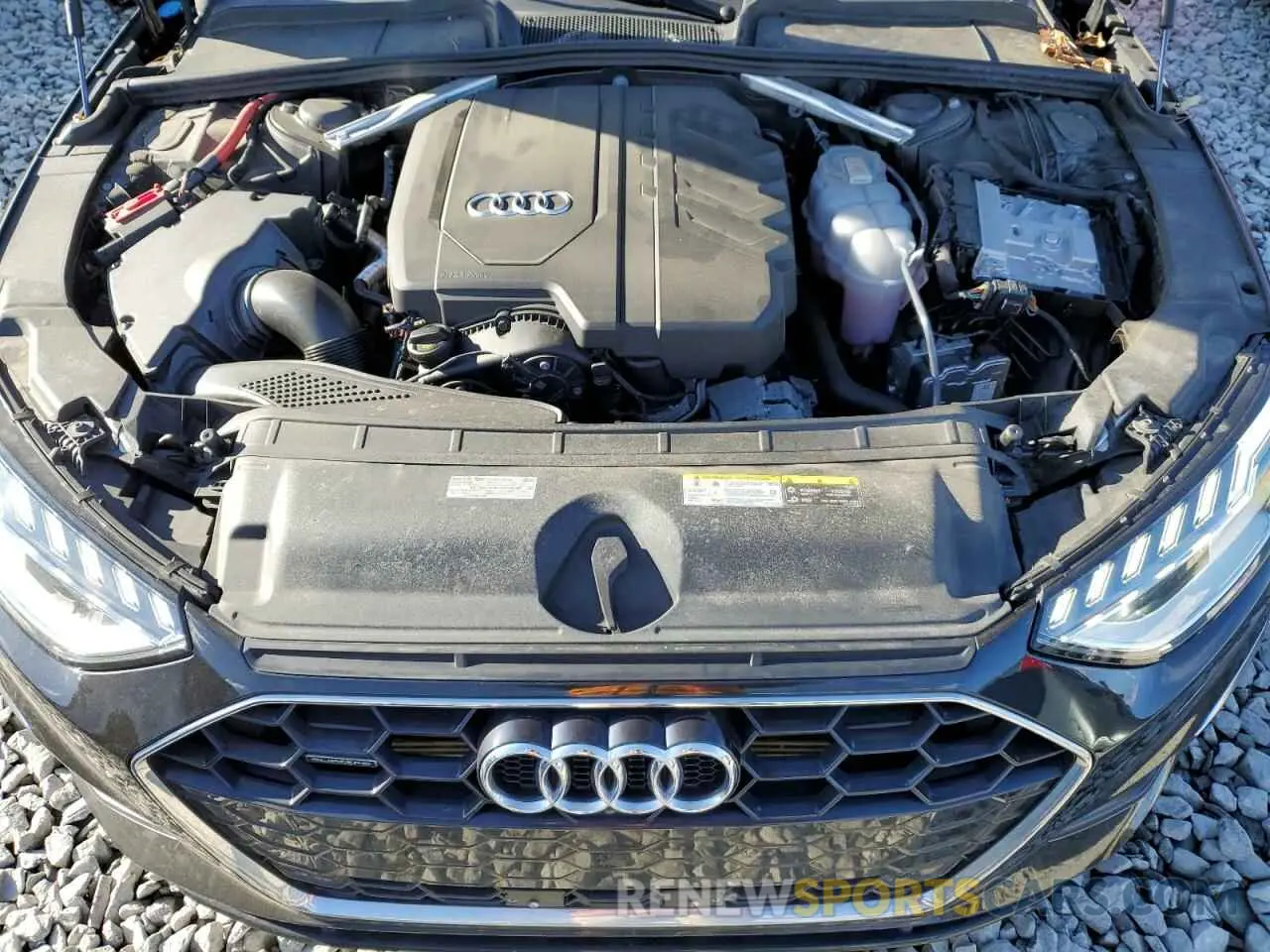 11 Photograph of a damaged car WAUEAAF48PN001846 AUDI A4 2023