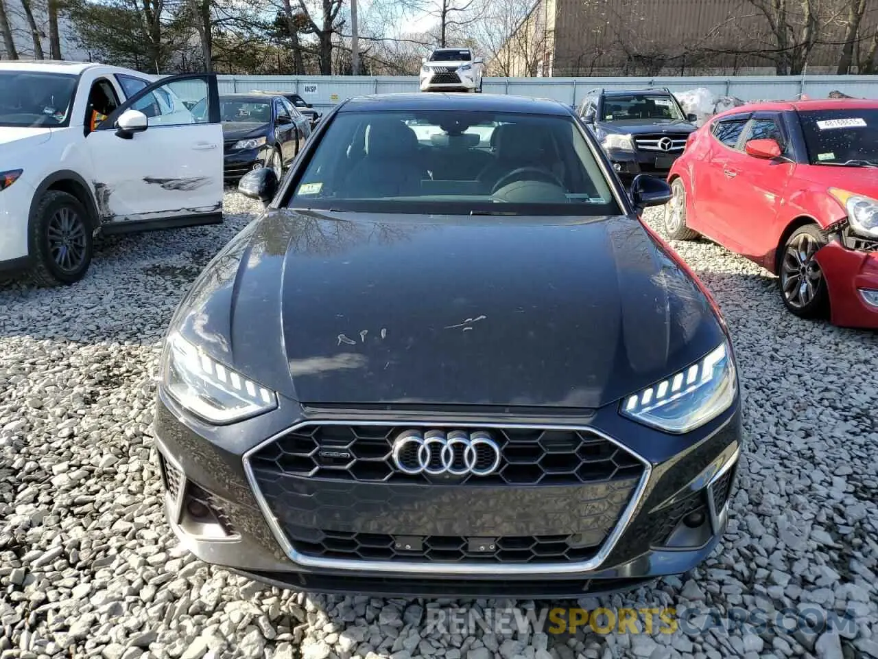 5 Photograph of a damaged car WAUEAAF48PN001846 AUDI A4 2023