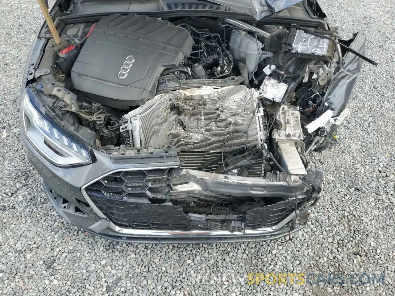12 Photograph of a damaged car WAUEAAF48PN007646 AUDI A4 2023
