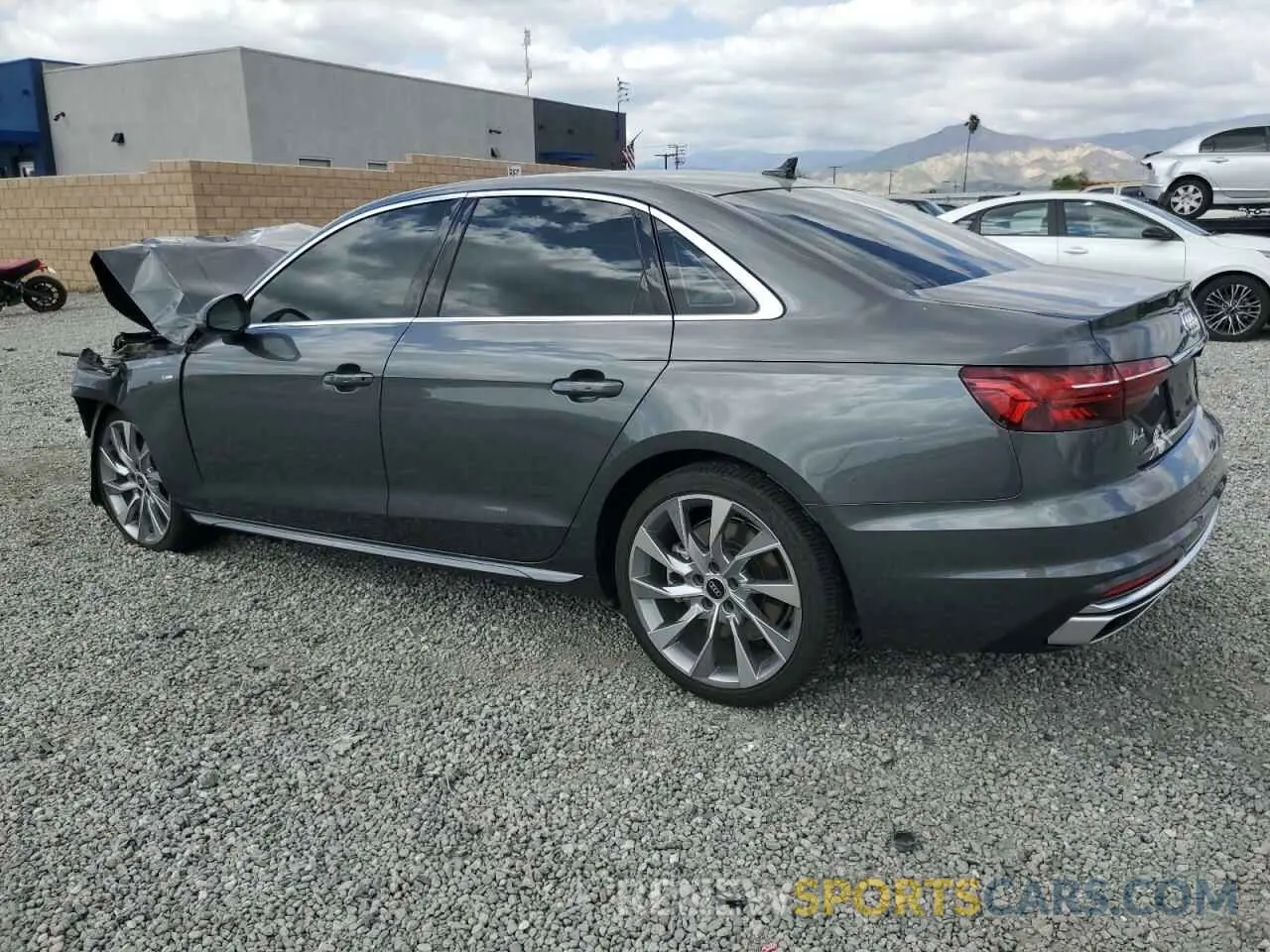 2 Photograph of a damaged car WAUEAAF48PN007646 AUDI A4 2023