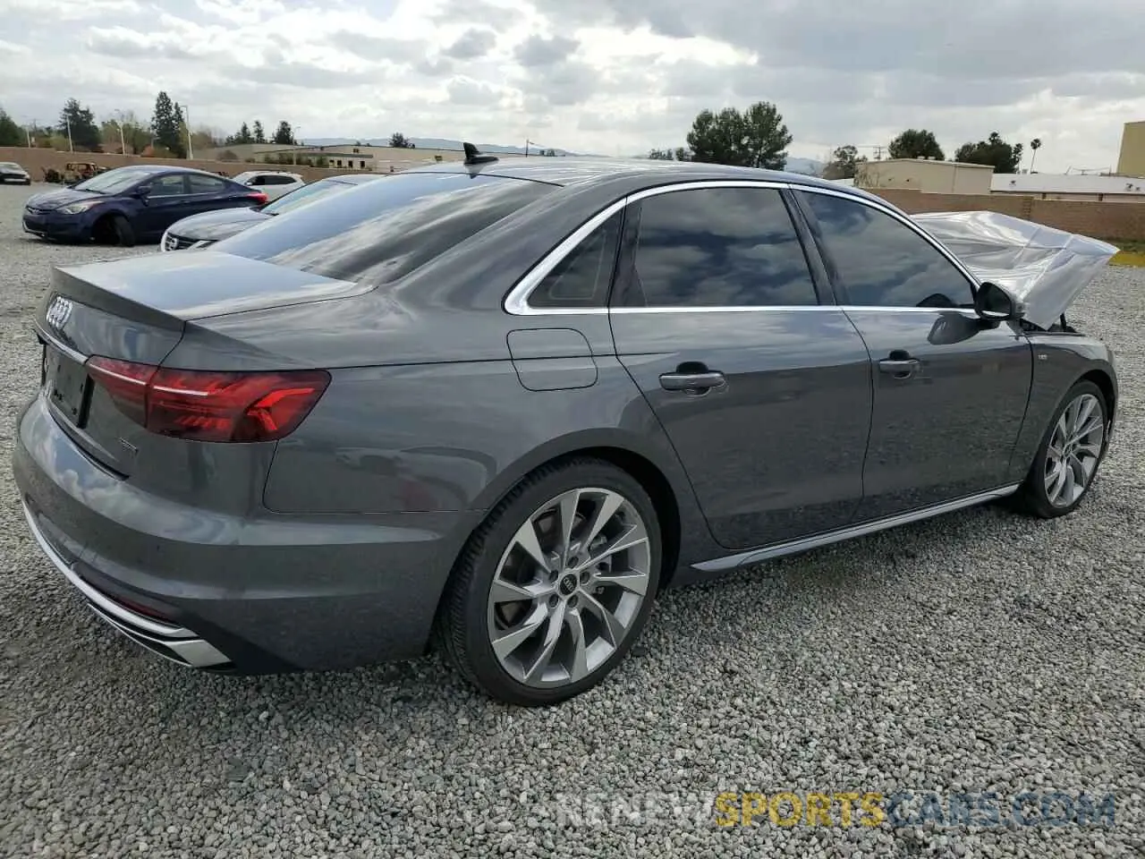 3 Photograph of a damaged car WAUEAAF48PN007646 AUDI A4 2023