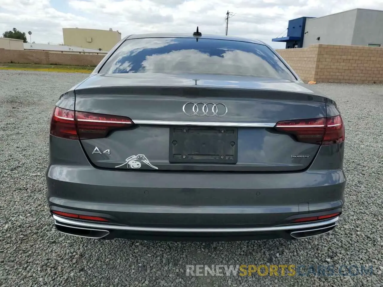 6 Photograph of a damaged car WAUEAAF48PN007646 AUDI A4 2023