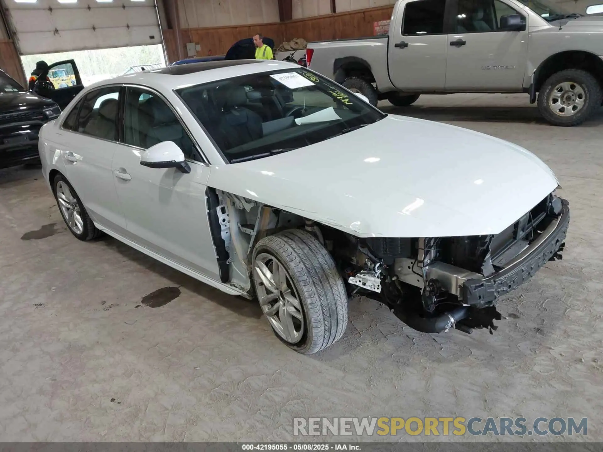 1 Photograph of a damaged car WAUEAAF48PN008070 AUDI A4 2023