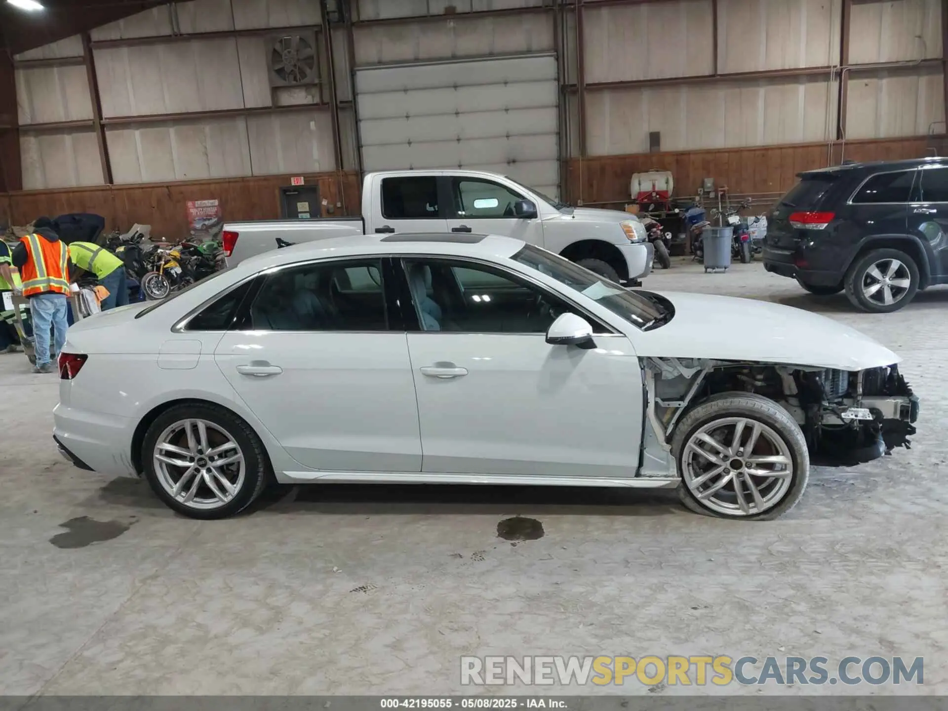 13 Photograph of a damaged car WAUEAAF48PN008070 AUDI A4 2023