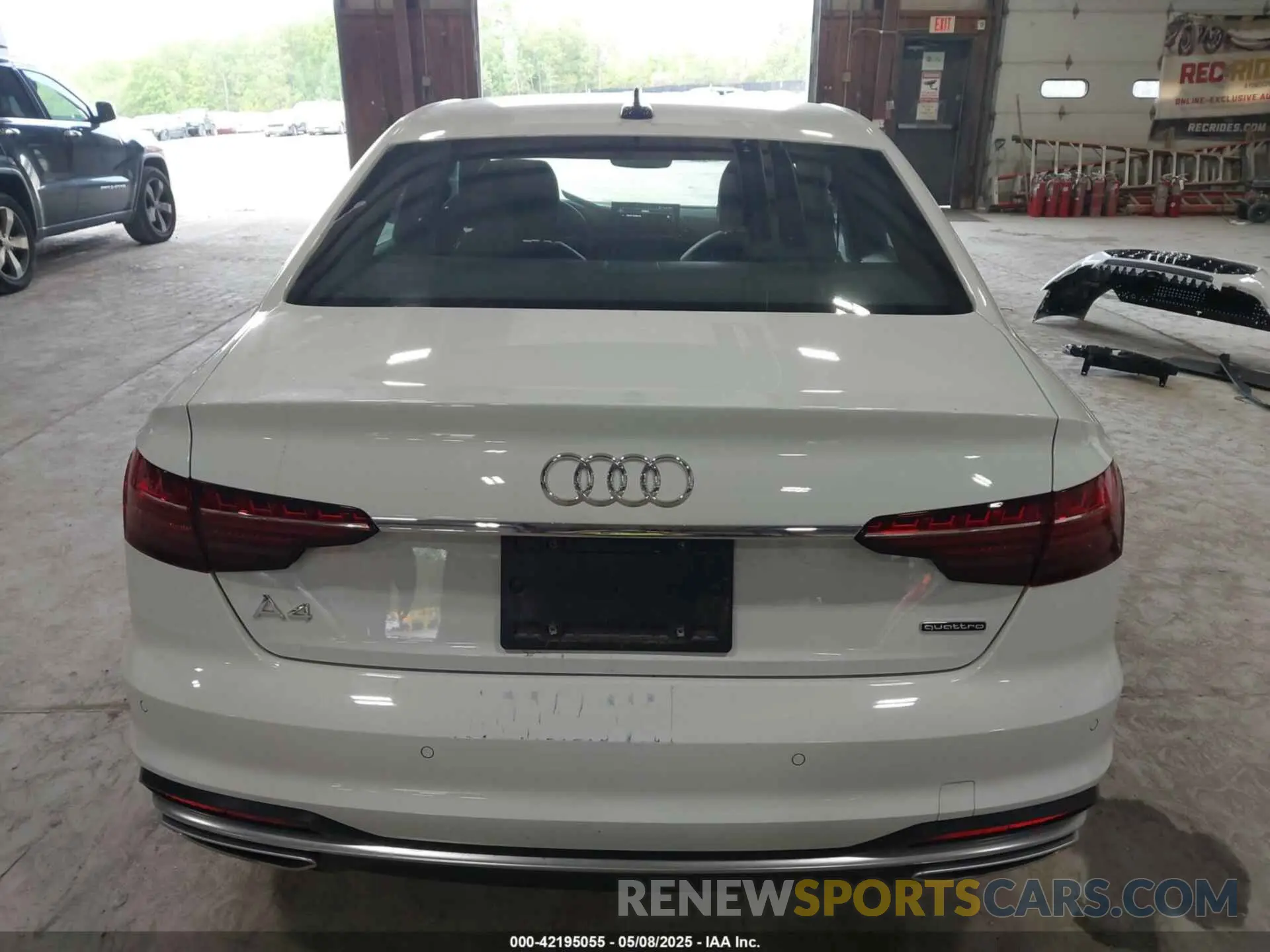 16 Photograph of a damaged car WAUEAAF48PN008070 AUDI A4 2023