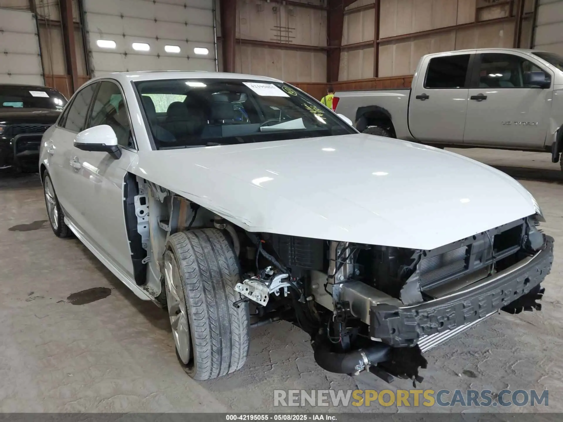 6 Photograph of a damaged car WAUEAAF48PN008070 AUDI A4 2023