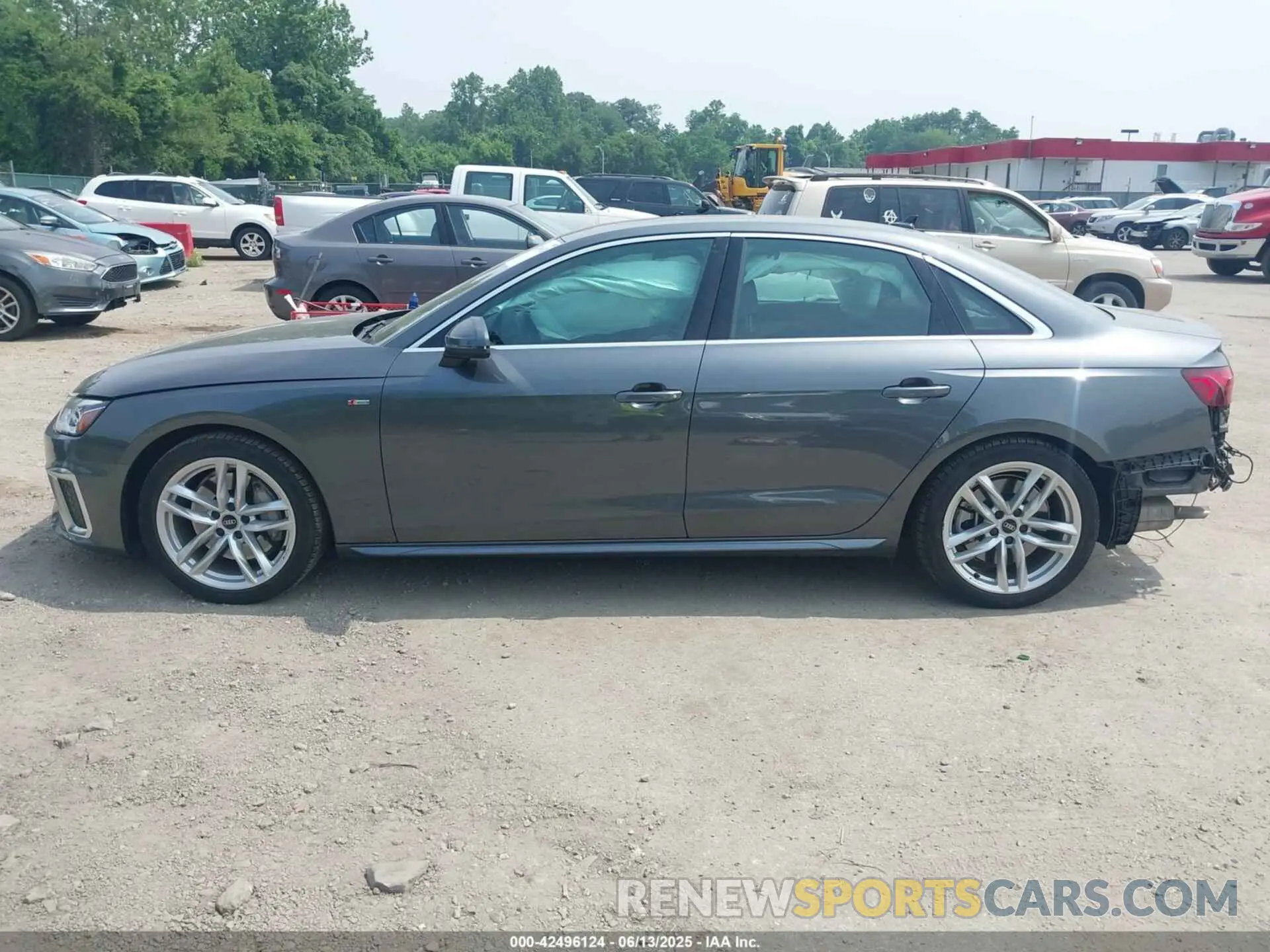 14 Photograph of a damaged car WAUEAAF48PN020896 AUDI A4 2023