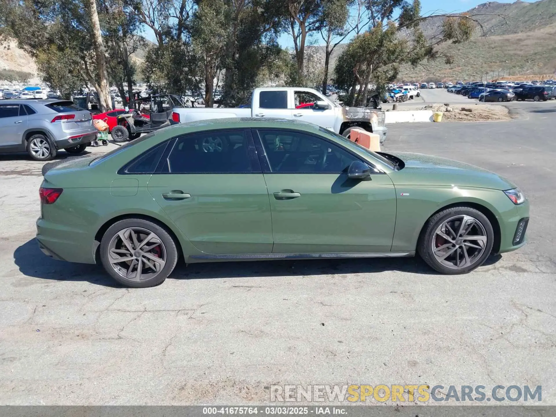 13 Photograph of a damaged car WAUEAAF48PN022647 AUDI A4 2023