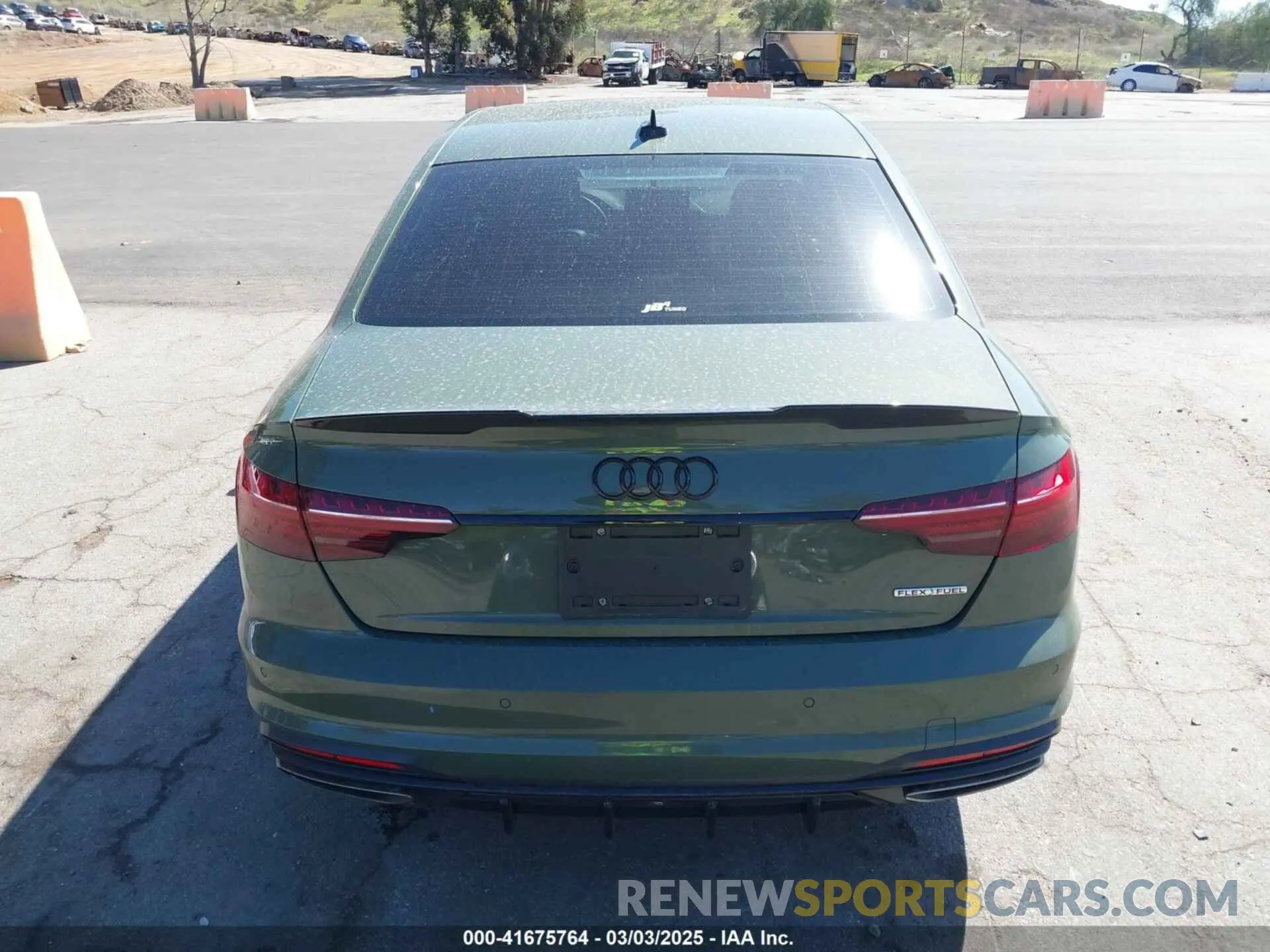16 Photograph of a damaged car WAUEAAF48PN022647 AUDI A4 2023