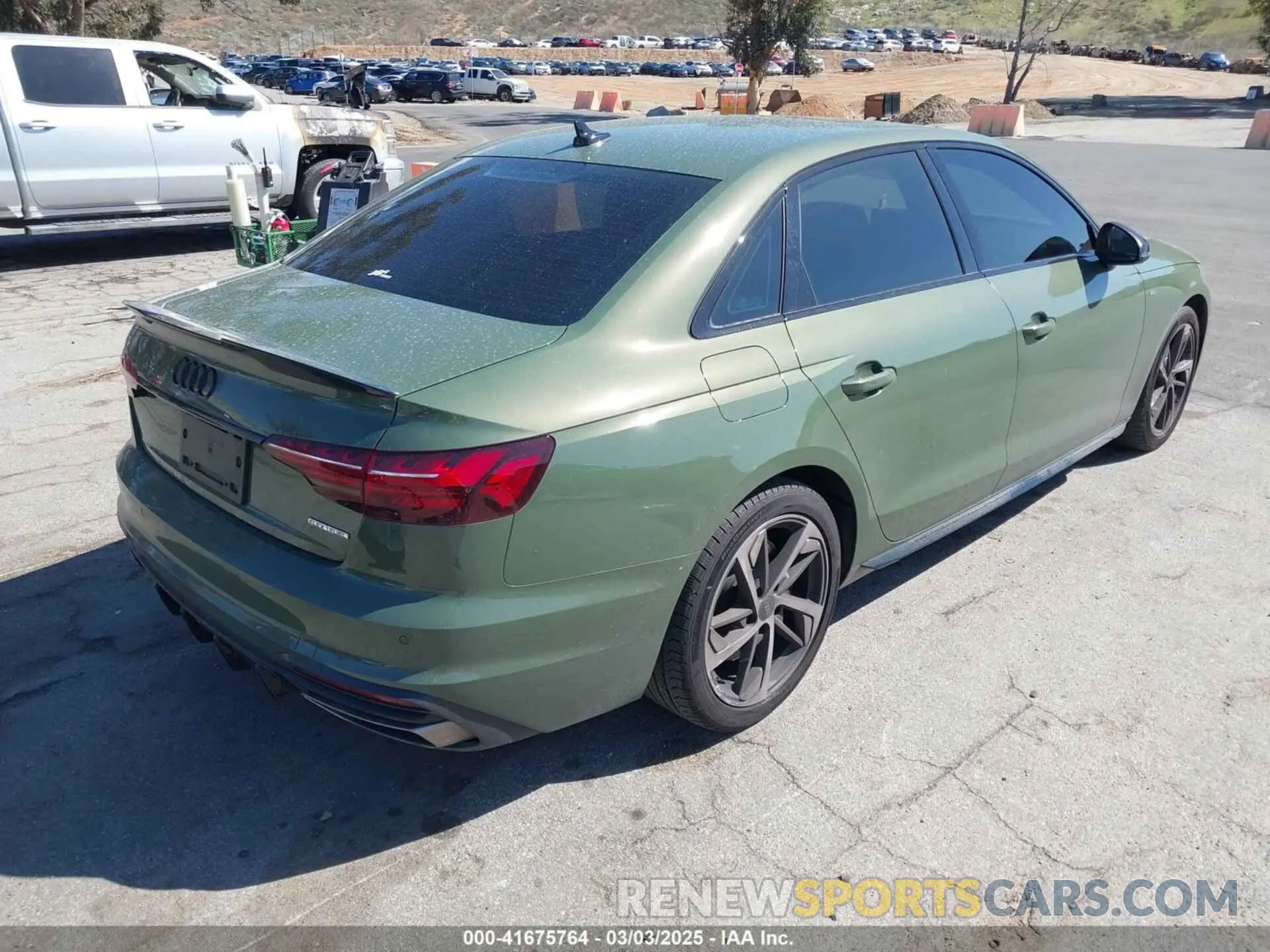 4 Photograph of a damaged car WAUEAAF48PN022647 AUDI A4 2023
