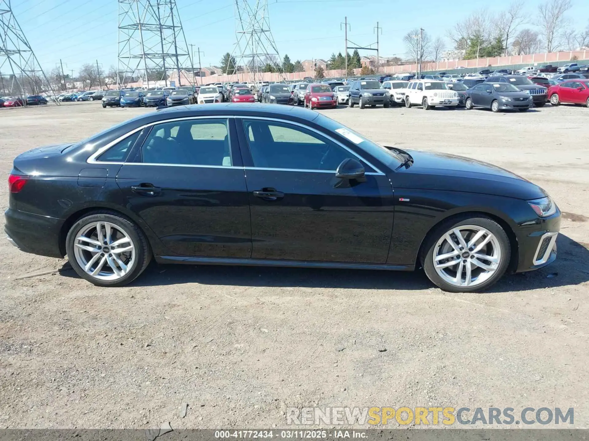 14 Photograph of a damaged car WAUEAAF49PA001586 AUDI A4 2023