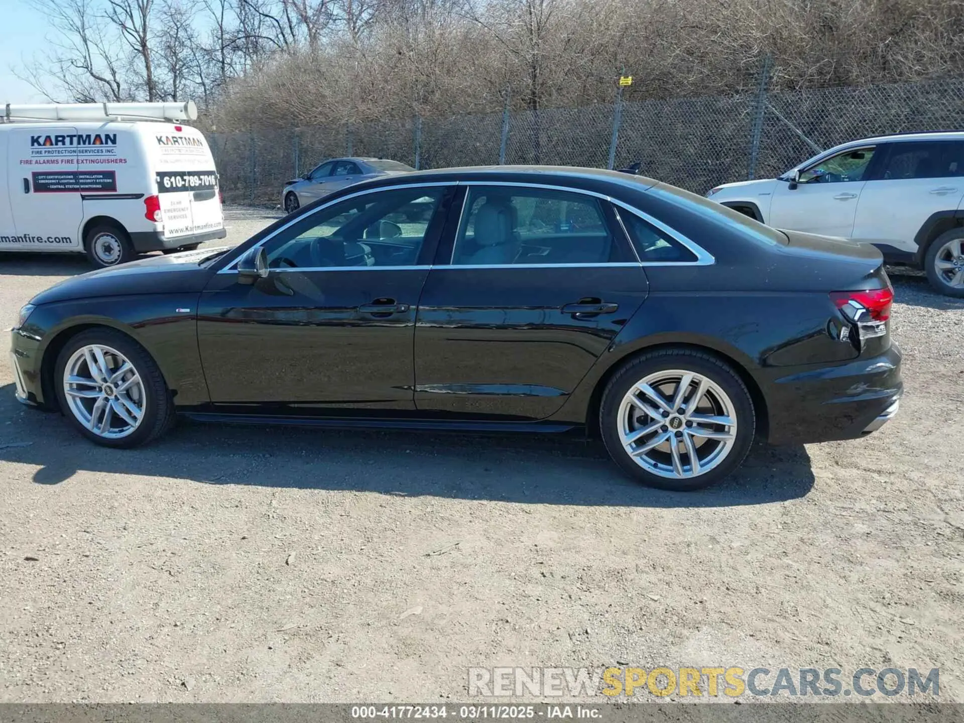 15 Photograph of a damaged car WAUEAAF49PA001586 AUDI A4 2023