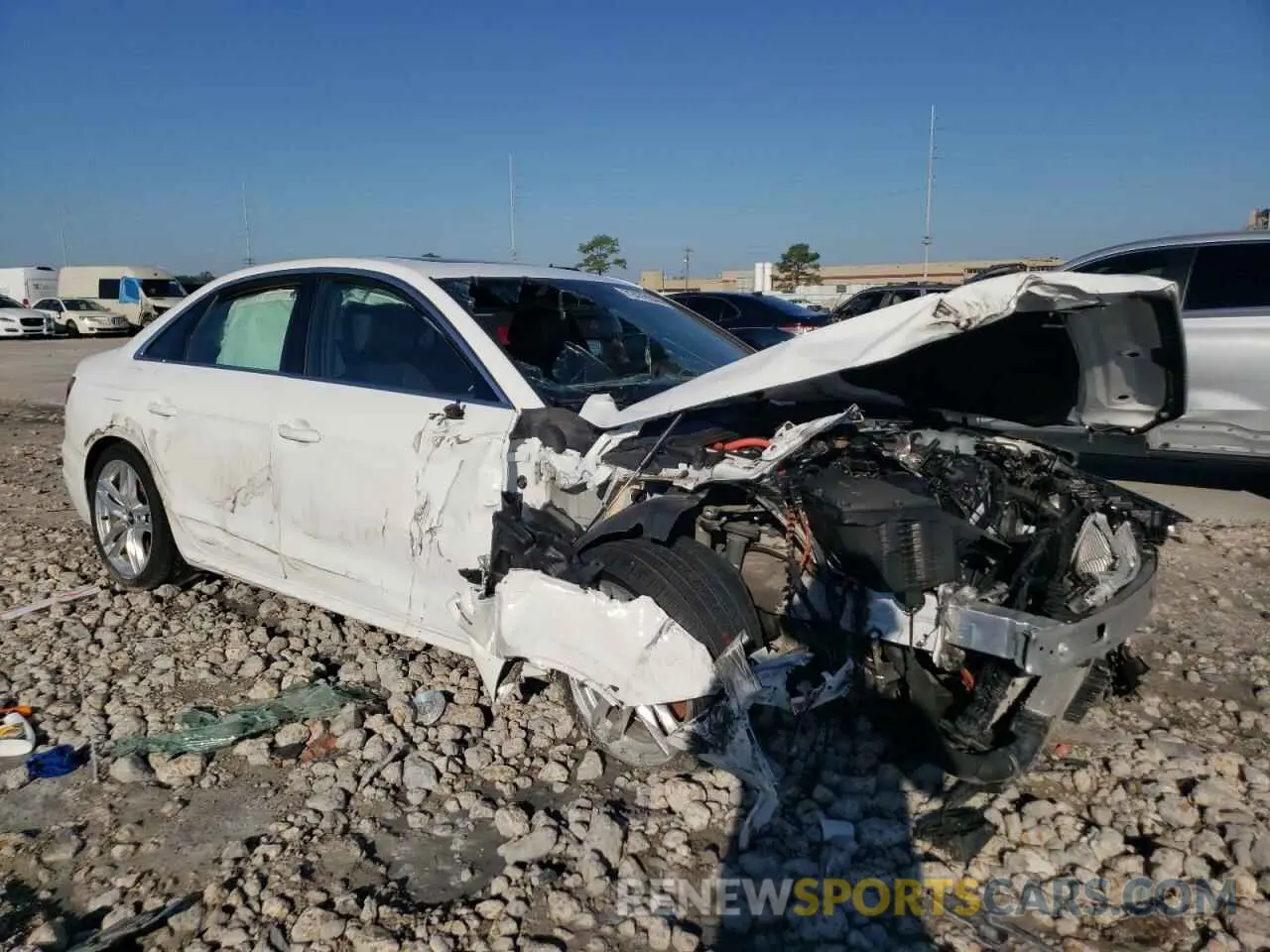 4 Photograph of a damaged car WAUEAAF49PN005114 AUDI A4 2023