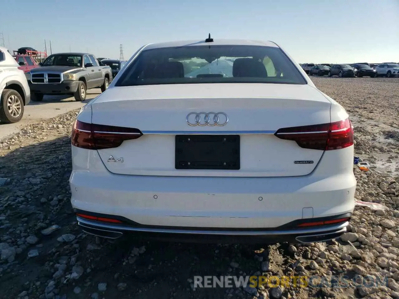 6 Photograph of a damaged car WAUEAAF49PN005114 AUDI A4 2023