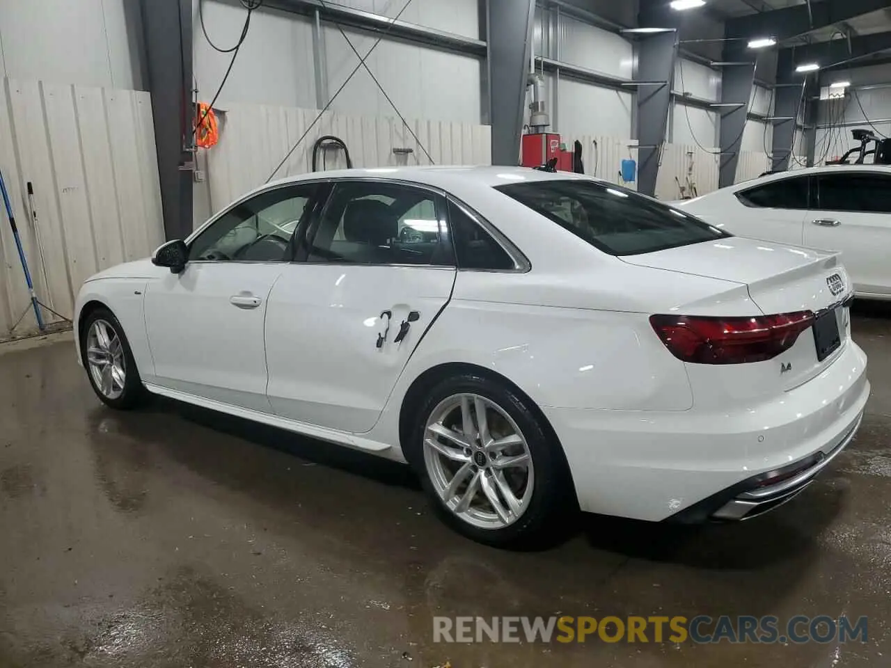 2 Photograph of a damaged car WAUEAAF49PN006909 AUDI A4 2023