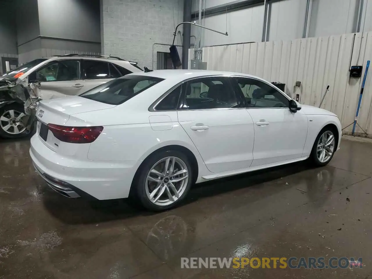 3 Photograph of a damaged car WAUEAAF49PN006909 AUDI A4 2023