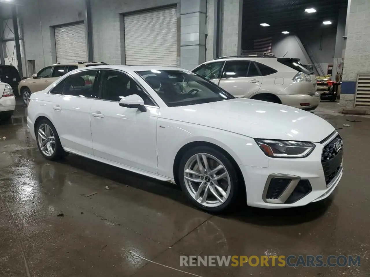 4 Photograph of a damaged car WAUEAAF49PN006909 AUDI A4 2023