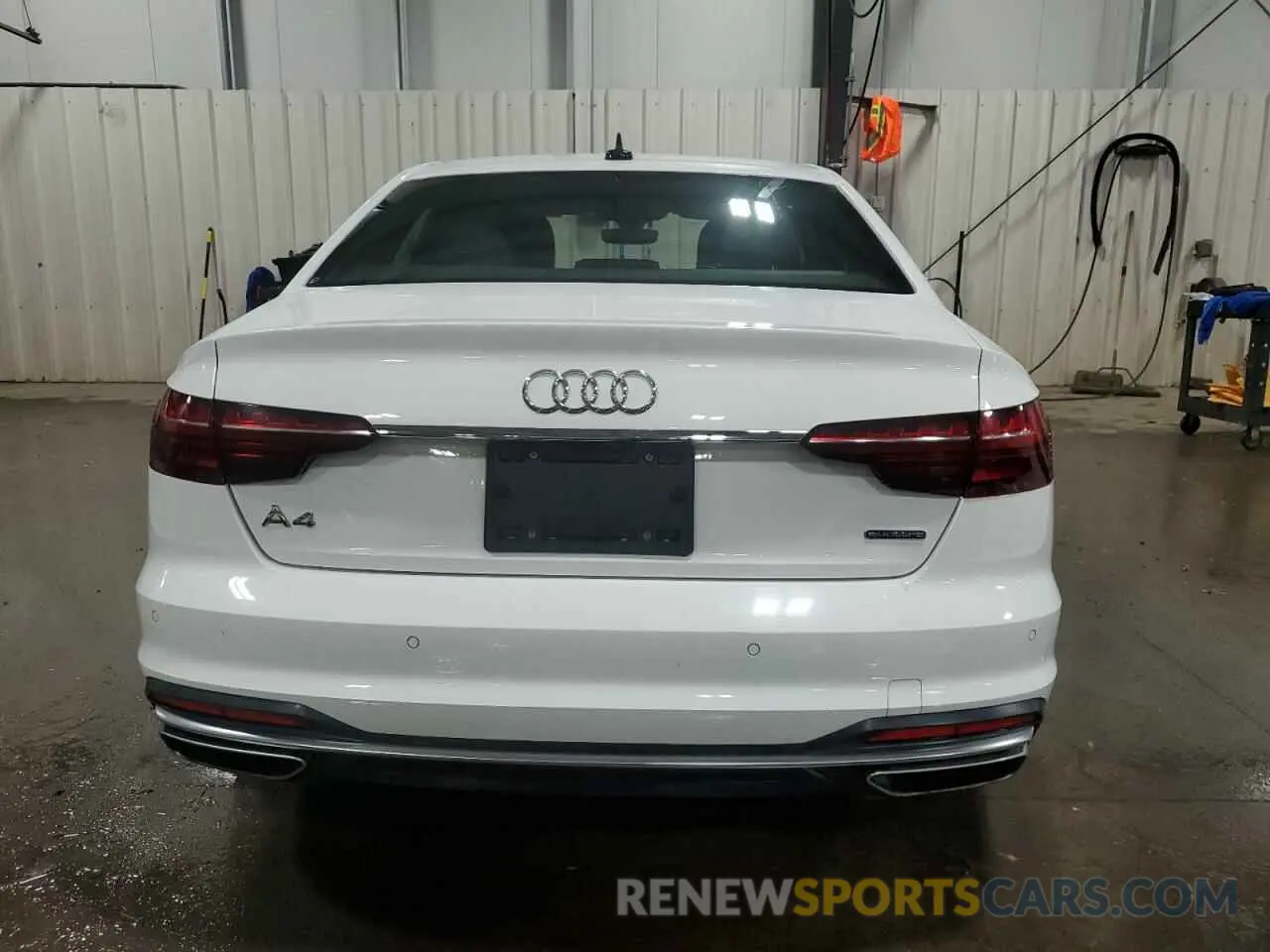 6 Photograph of a damaged car WAUEAAF49PN006909 AUDI A4 2023