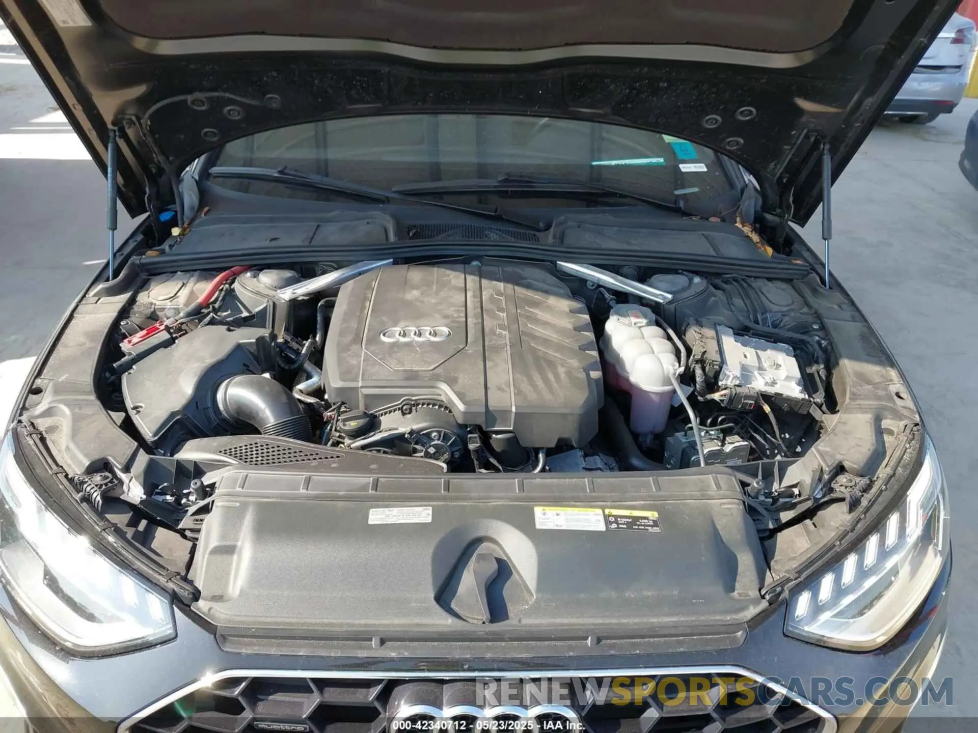 10 Photograph of a damaged car WAUEAAF49PN011561 AUDI A4 2023