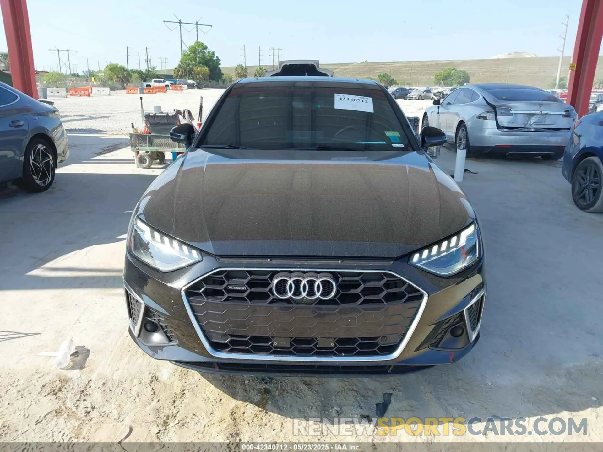 12 Photograph of a damaged car WAUEAAF49PN011561 AUDI A4 2023