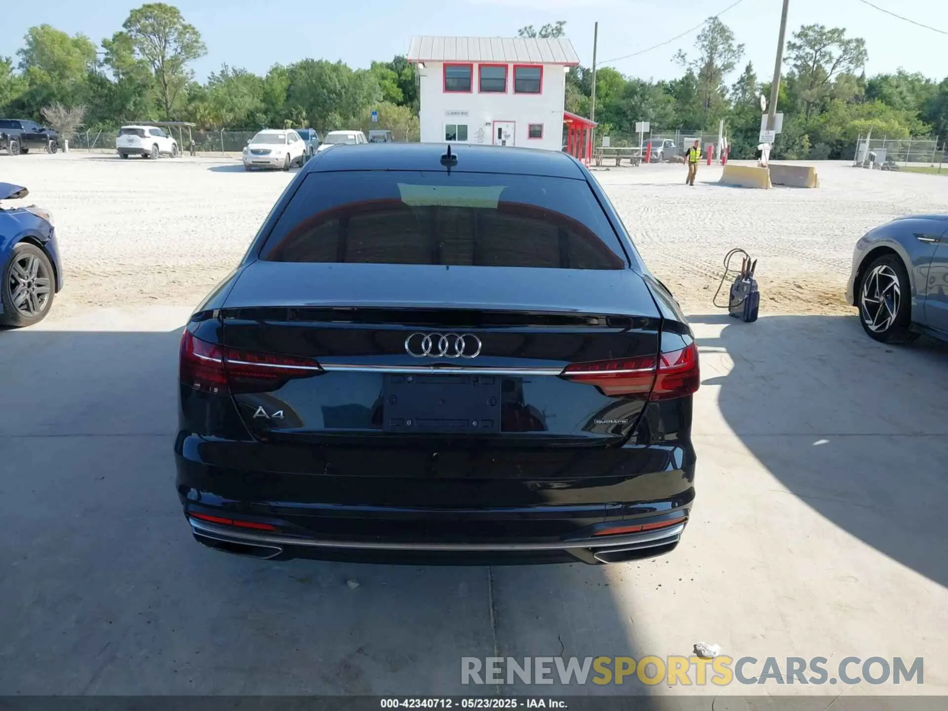 16 Photograph of a damaged car WAUEAAF49PN011561 AUDI A4 2023