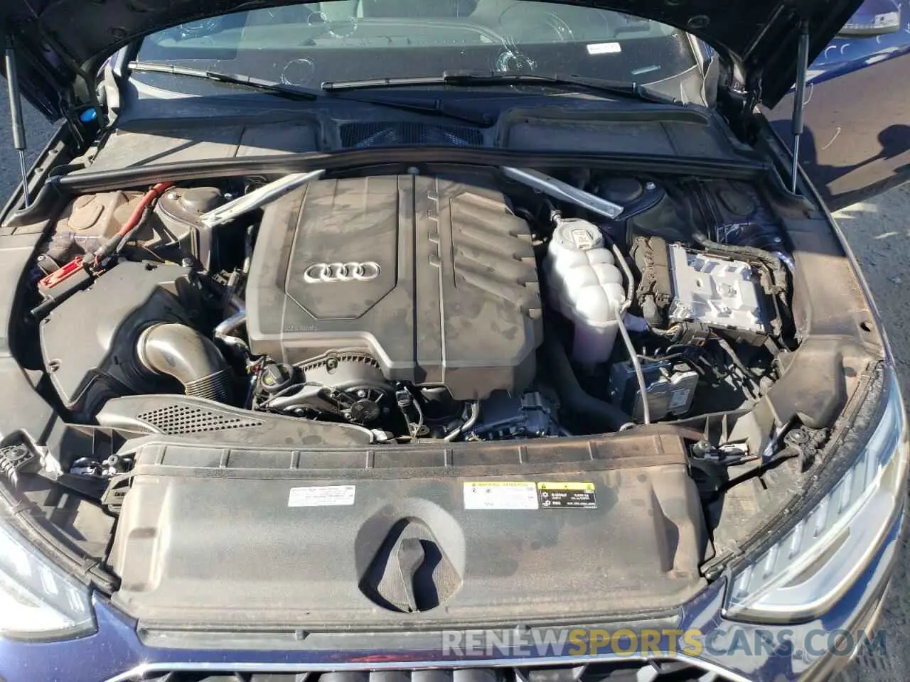 11 Photograph of a damaged car WAUEAAF49PN020891 AUDI A4 2023