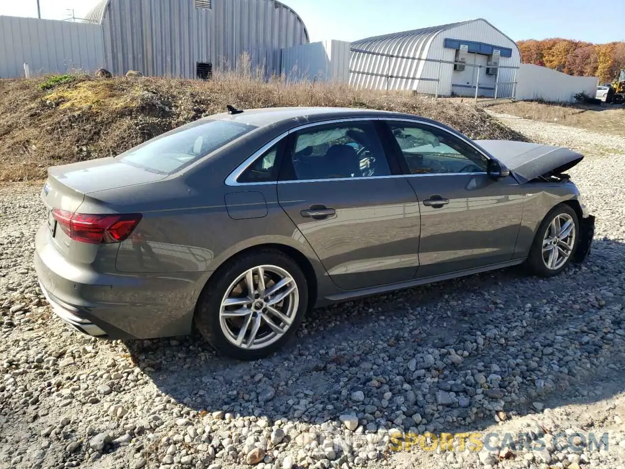 3 Photograph of a damaged car WAUEAAF4XPN016297 AUDI A4 2023