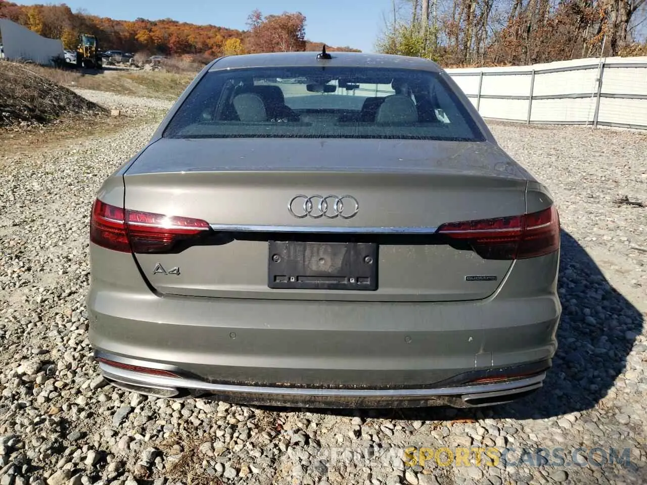 6 Photograph of a damaged car WAUEAAF4XPN016297 AUDI A4 2023