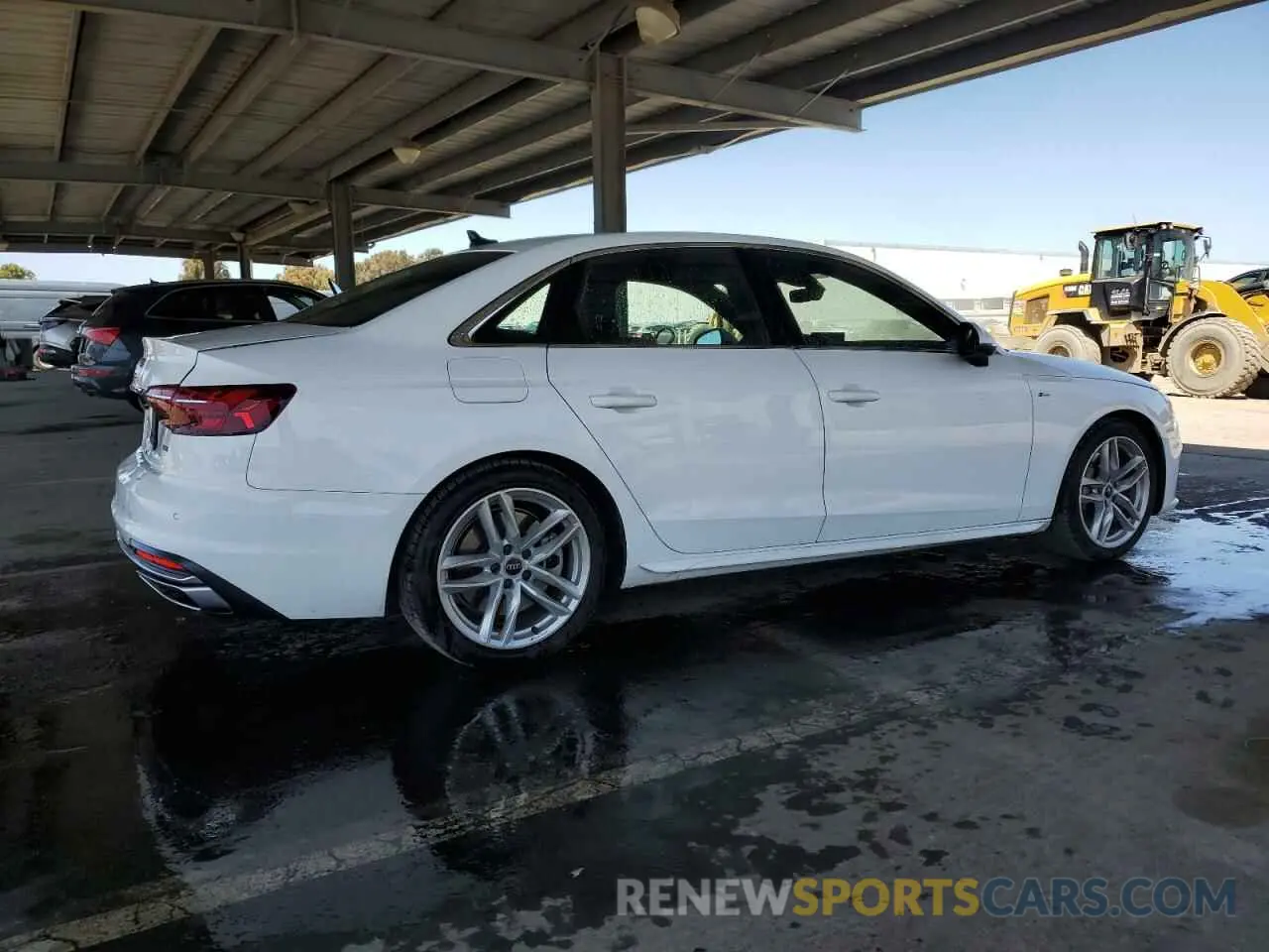 3 Photograph of a damaged car WAUEAAF4XPN017157 AUDI A4 2023