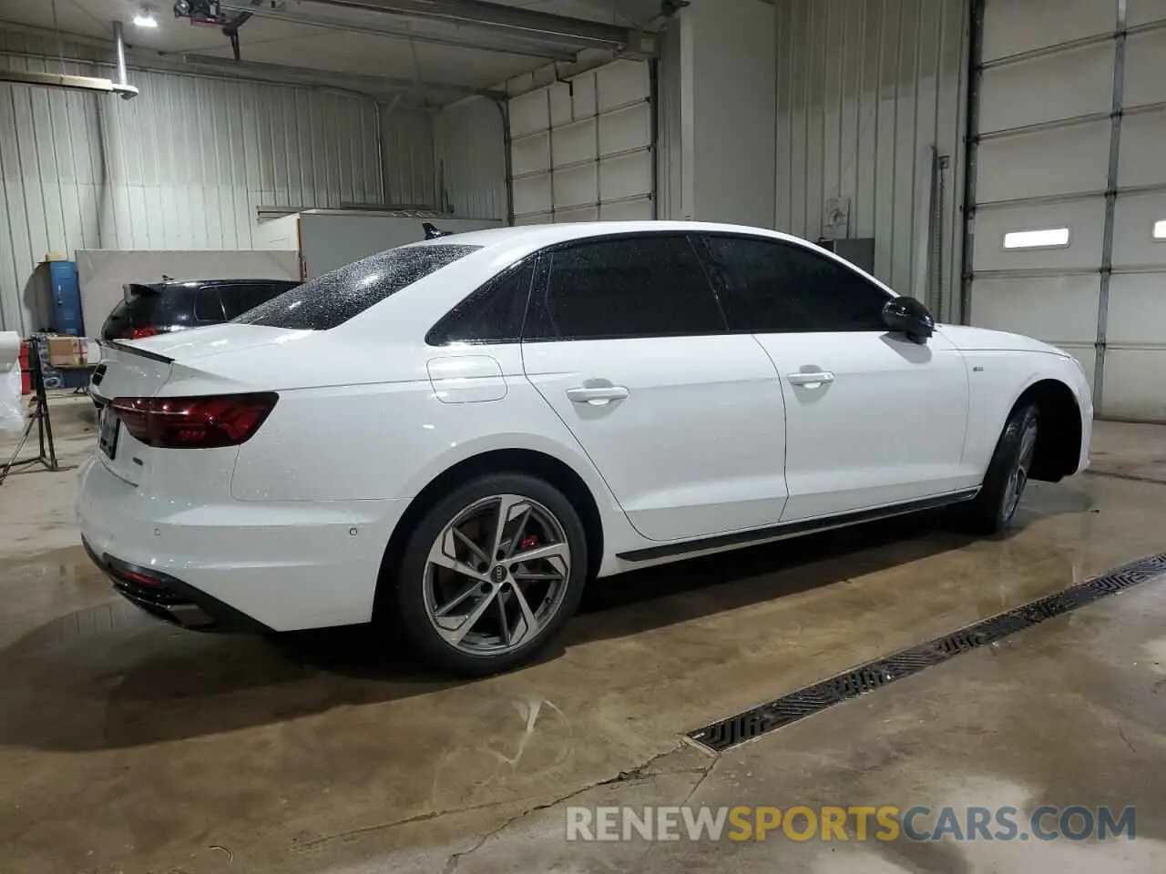 3 Photograph of a damaged car WAUFAAF40PA019589 AUDI A4 2023