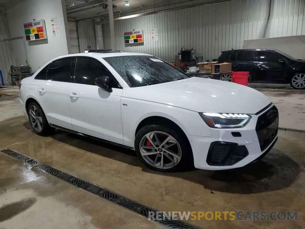 4 Photograph of a damaged car WAUFAAF40PA019589 AUDI A4 2023