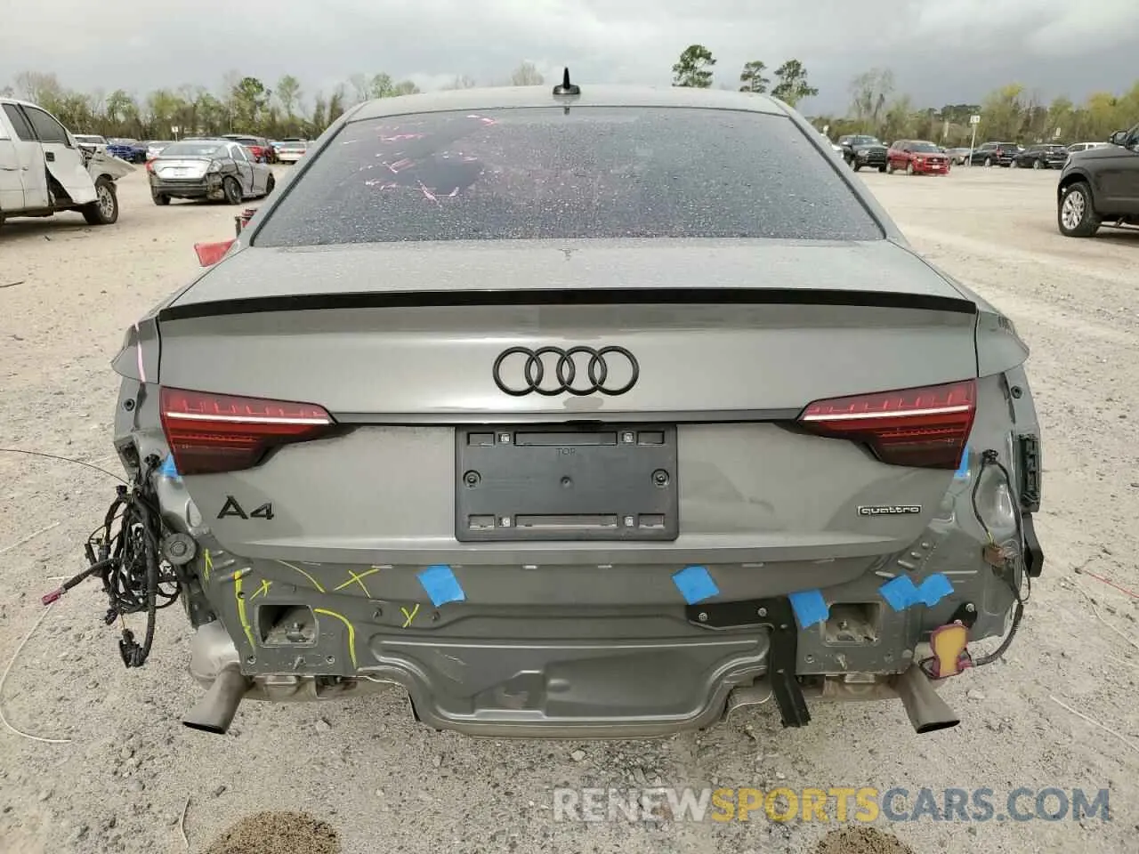 6 Photograph of a damaged car WAUFAAF41PA052097 AUDI A4 2023
