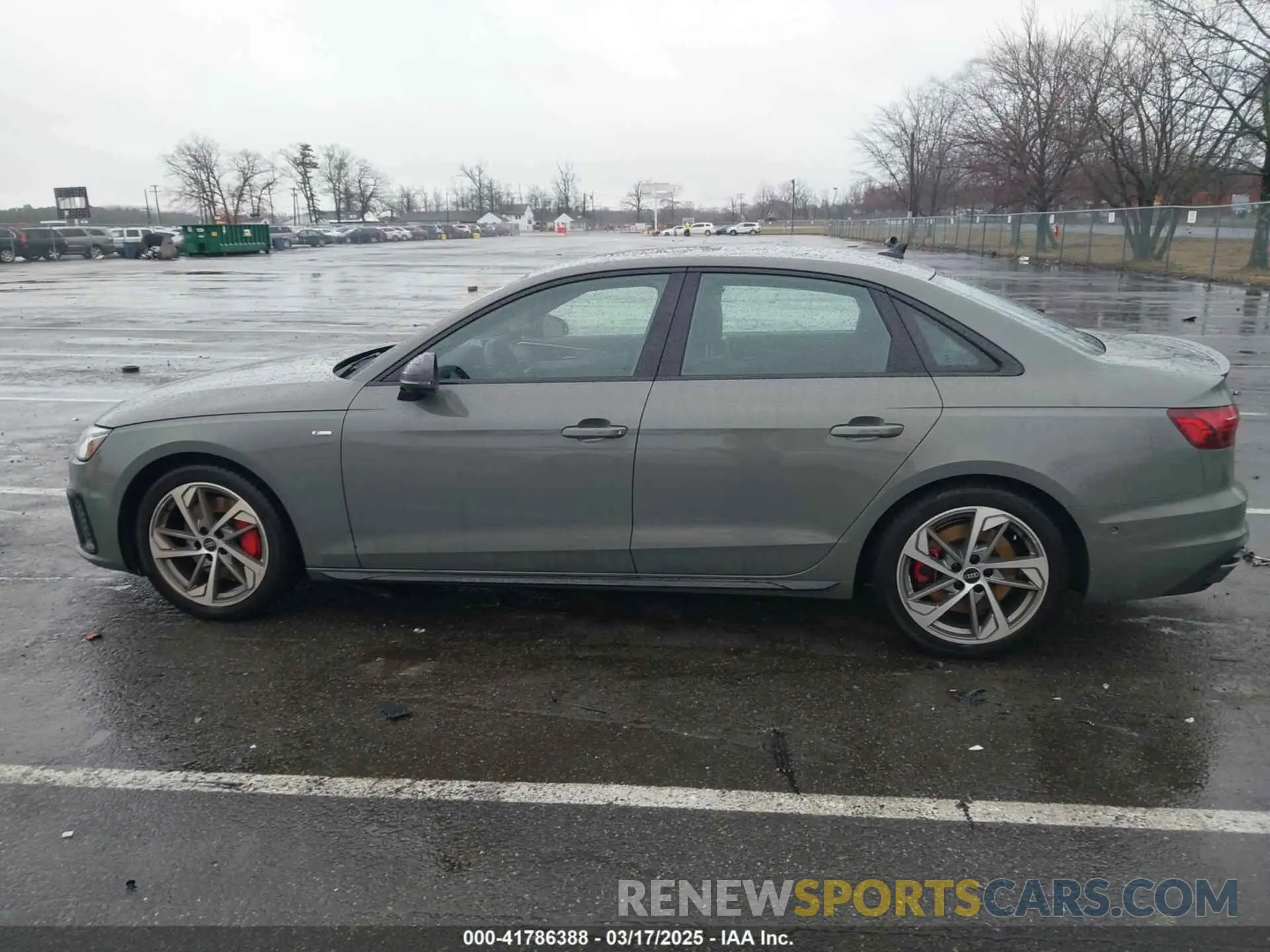 13 Photograph of a damaged car WAUFAAF49PA053062 AUDI A4 2023